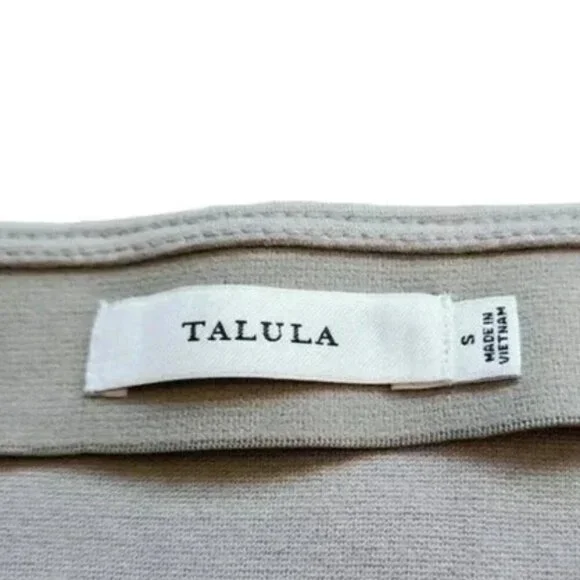 Aritzia Talula Skirt Micro Mini Fairy Y2K Small Dainty Stretch Feminine Taupe - Picture 8 of 10